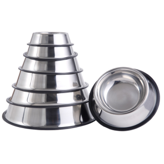 Stainless Steel Pet Feeding Bowl – Durable & Non-Slip